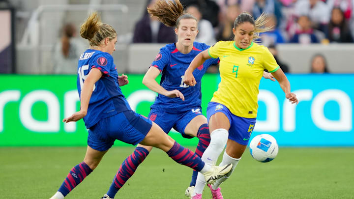United States v Brazil: Final - 2024 Concacaf W Gold Cup