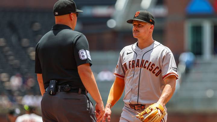 San Francisco Giants third baseman Matt Chapman. San Francisco Giants third baseman Matt Chapman.