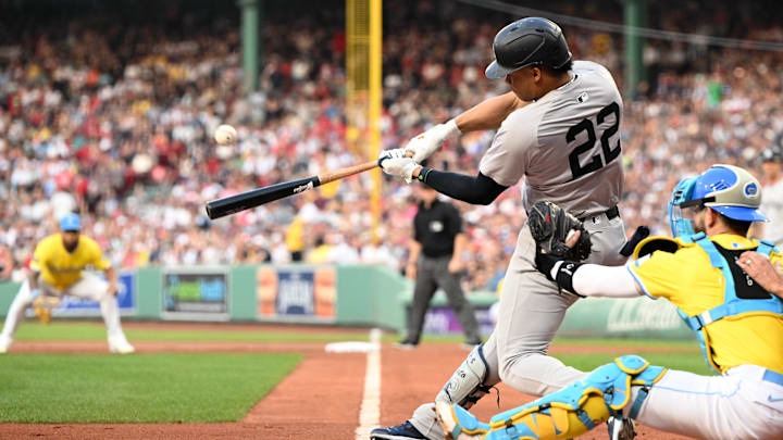 New York Yankees OF Juan Soto v Boston Red Sox