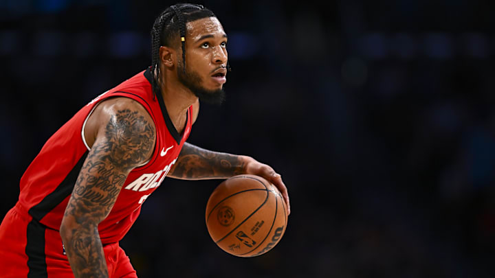 Apr 11, 2025; Los Angeles, California, USA; Houston Rockets forward Cam Whitmore (7) looks to shoot against the Los Angeles Lakers during the second half at Crypto.com Arena. Mandatory Credit: Jonathan Hui-Imagn Images Apr 11, 2025; Los Angeles, California, USA; Houston Rockets forward Cam Whitmore (7) looks to shoot against the Los Angeles Lakers during the second half at Crypto.com Arena. Mandatory Credit: Jonathan Hui-Imagn Images