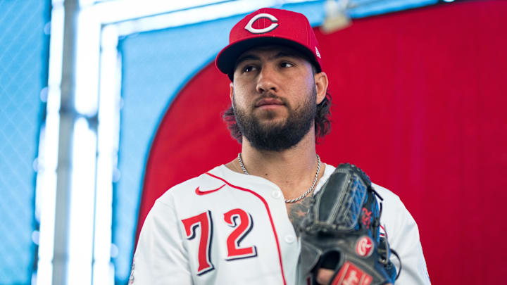 Cincinnati Reds pitcher Lyon Richardson