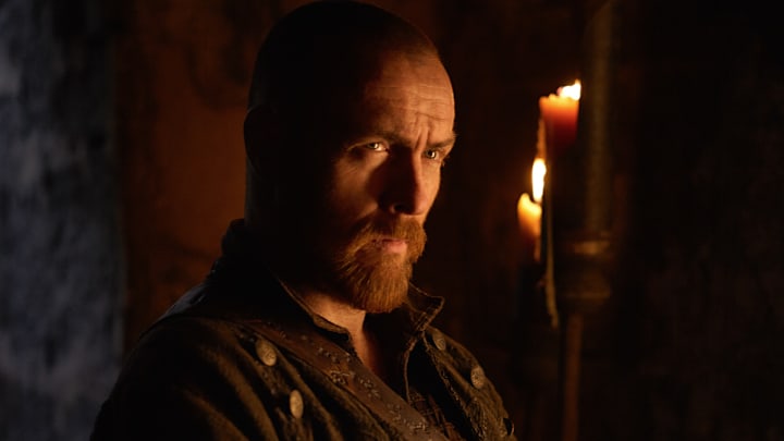 Photo: Captain Flint (Toby Stephens)/Black Sails.. Courtesy Starz 