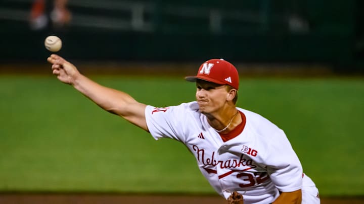 Nebraska pitcher Tucker Timmerman