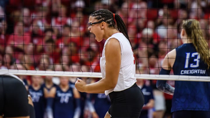 Rebekah Allick, like Nebraska all-time, has never lost to Creighton.