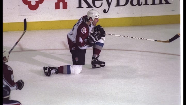 Uwe Krupp was the unlikely hero for the Colorado Avalanche in 1996.