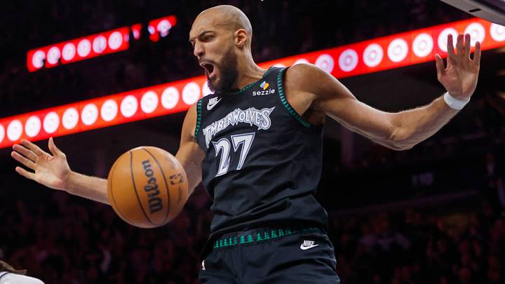 Minnesota Timberwolves center Rudy Gobert is a four-time Defensive Player of the Year and will be in the Naismith Basketball Hall of Fame. Minnesota Timberwolves center Rudy Gobert is a four-time Defensive Player of the Year and will be in the Naismith Basketball Hall of Fame.