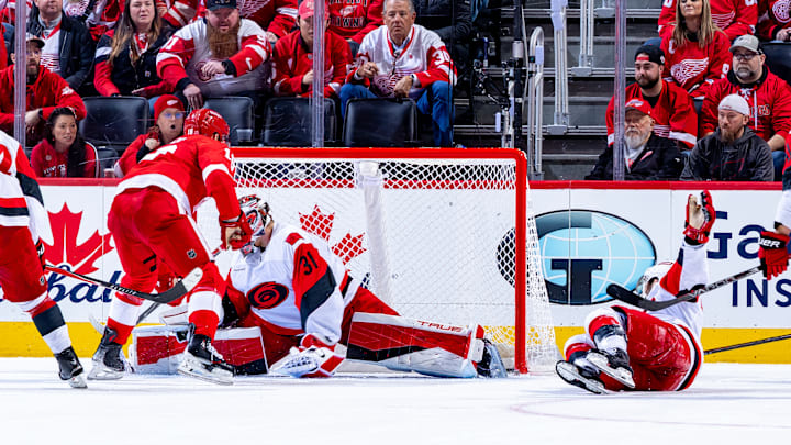 Carolina Hurricanes v Detroit Red Wings