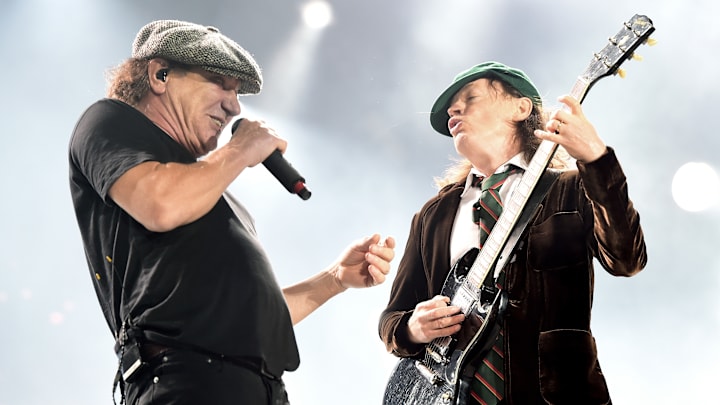 AC/DC Performs At Dodger Stadium