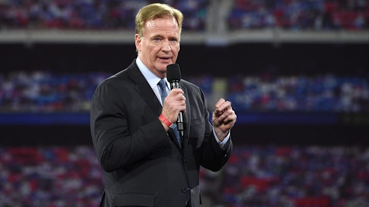 Roger Goodell es el comisionado de la NFL 