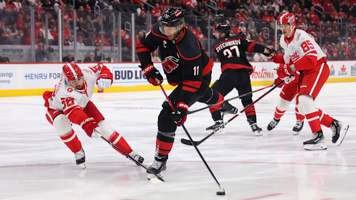Carolina Hurricanes v Detroit Red Wings