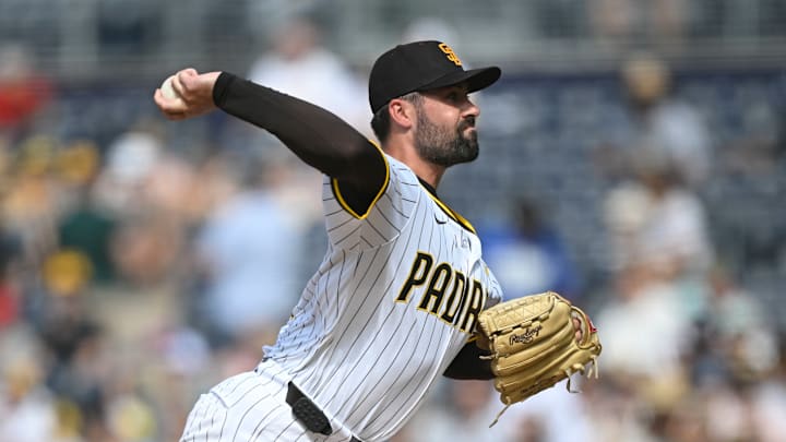 San Diego Padres pitcher Matt Waldron