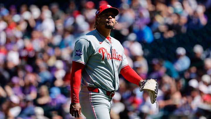 The Philadelphia Phillies released pitcher Taijuan Walker (99) after an awful start to the 2026 season.