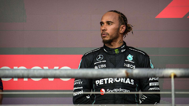 Oct 22, 2023; Austin, Texas, USA; Mercedes AMG Petronas Motorsport driver Lewis Hamilton (44) of Oct 22, 2023; Austin, Texas, USA; Mercedes AMG Petronas Motorsport driver Lewis Hamilton (44) of