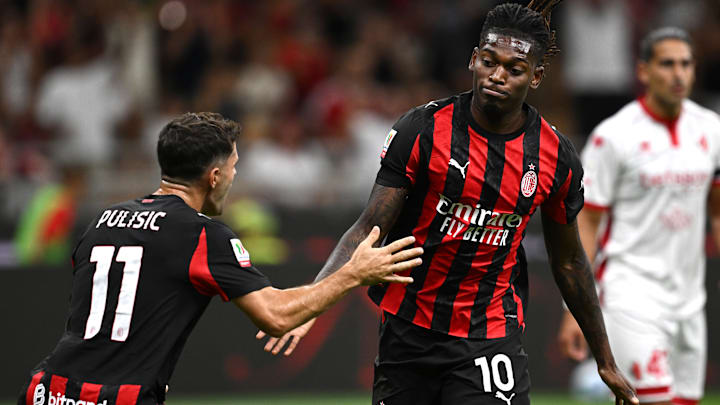 Pulisic e Leao Pulisic e Leao