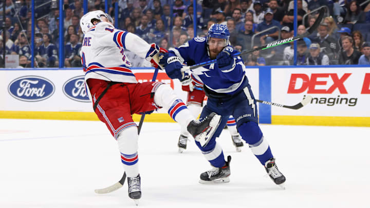 New York Rangers v Tampa Bay Lightning - Game Four New York Rangers v Tampa Bay Lightning - Game Four