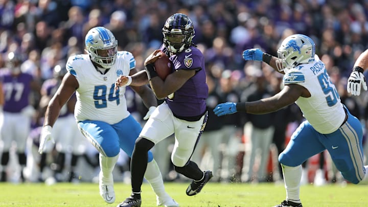 Detroit Lions v Baltimore Ravens