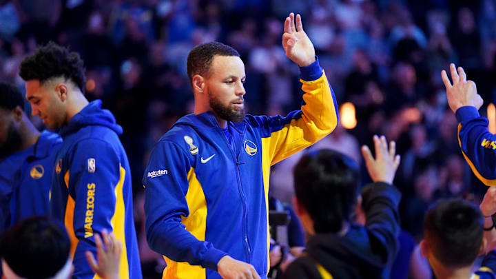 Golden State Warriors guard Stephen Curry.