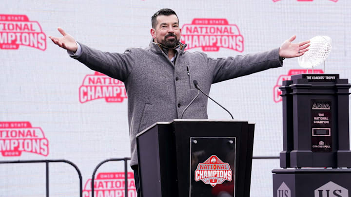 Ohio State Buckeyes Celebrate NCAA Football Championship