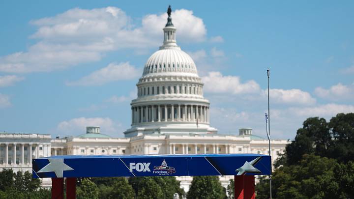 Freedom 250 Fox Branding with Capitol Building Freedom 250 Fox Branding with Capitol Building