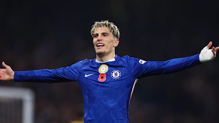 Garnacho has settled in quickly at Chelsea since signing for the club.