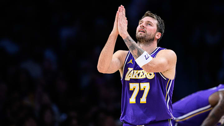 Los Angeles Lakers guard Luka Doncic is a great prop target on Tuesday. Los Angeles Lakers guard Luka Doncic is a great prop target on Tuesday.