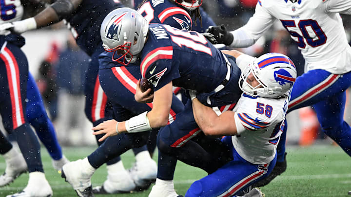 The Patriots would be underdogs against the Bills in a hypothetical AFC Championship.
