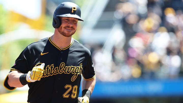 May 31, 2026; Pittsburgh, Pennsylvania, USA; Pittsburgh Pirates designated hitter Ryan O’Hearn (29) circles the bases on a solo home run against the Minnesota Twins during the second inning at PNC Park. Mandatory Credit: Charles LeClaire-Imagn Images May 31, 2026; Pittsburgh, Pennsylvania, USA; Pittsburgh Pirates designated hitter Ryan O’Hearn (29) circles the bases on a solo home run against the Minnesota Twins during the second inning at PNC Park. Mandatory Credit: Charles LeClaire-Imagn Images