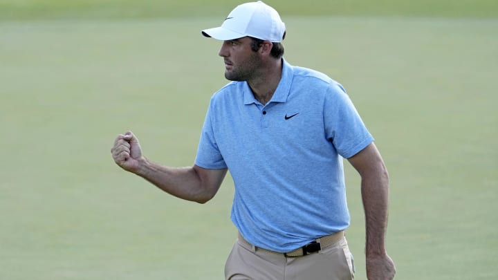 Scottie Scheffler has won five titles this season, including the Masters.