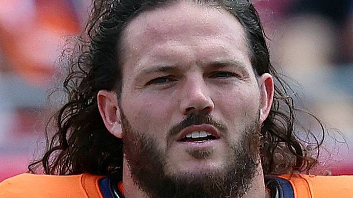 Denver Broncos linebacker Alex Singleton 