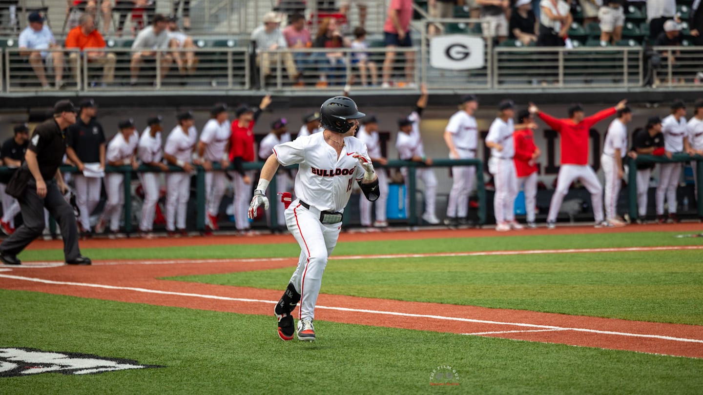 Latest College Baseball Rankings - Georgia Bulldogs Hardly Move After Big Series Win