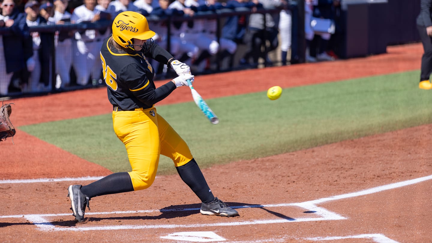 Sluggish Offense Plagues Mizzou Softball in Loss to Georgia