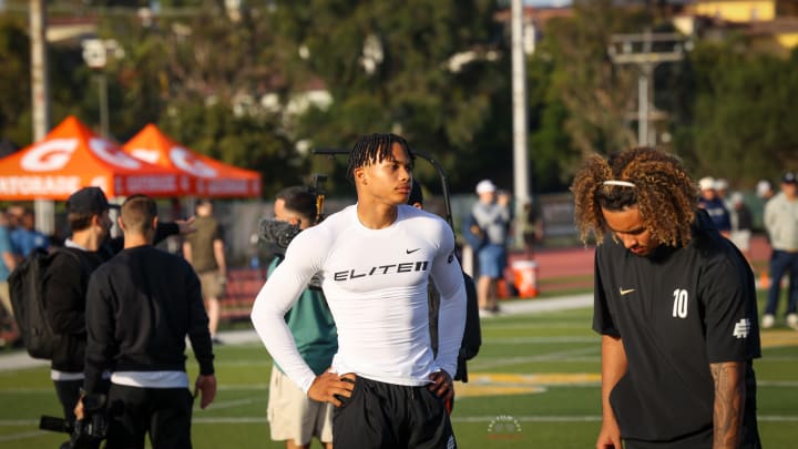 Husan Longstreet at Elite 11 Finals Husan Longstreet at Elite 11 Finals