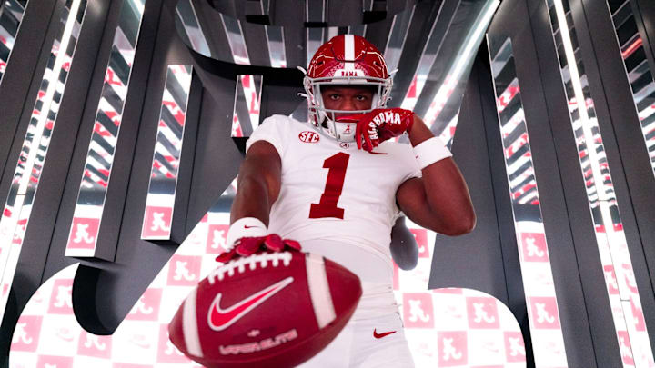 5-Star RB Derrek Cooper while on his visit to Alabama
