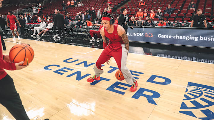 Alabama Guard Labaron Philon at the United Center