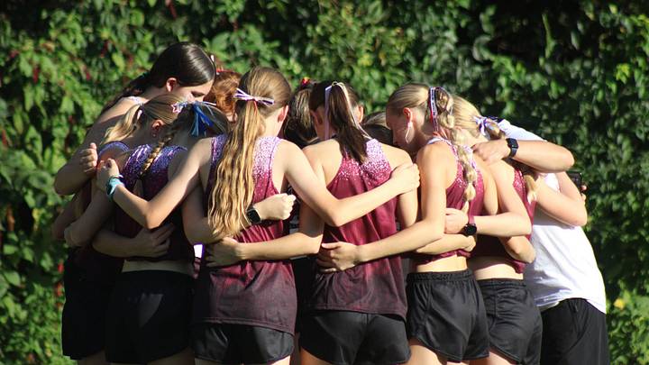 The Davis County cross country team was involved in an accident when its bus hit a horse. The Davis County cross country team was involved in an accident when its bus hit a horse.