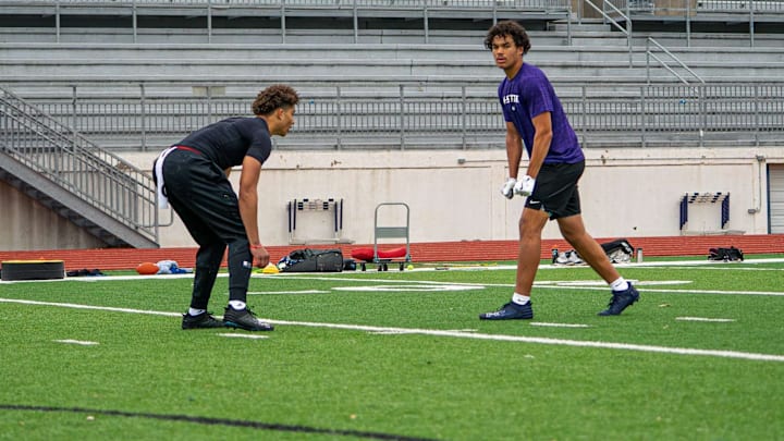 Torrin Hill on the right