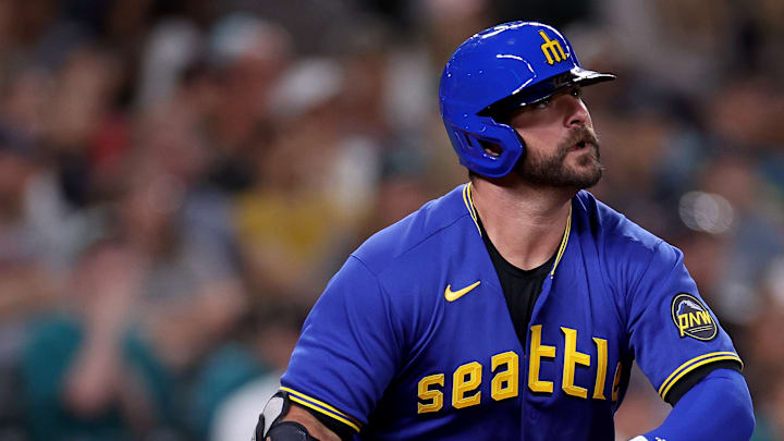 Seattle Mariners first baseman Mike Ford