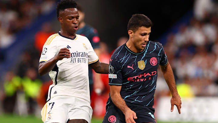 Rodri könnte Vinicius Junior die Ballon d‘Or-Auszeichnung streitig machen. 