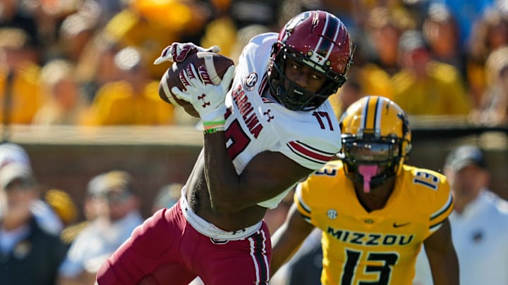 South Carolina football wide receiver Xavier Legette