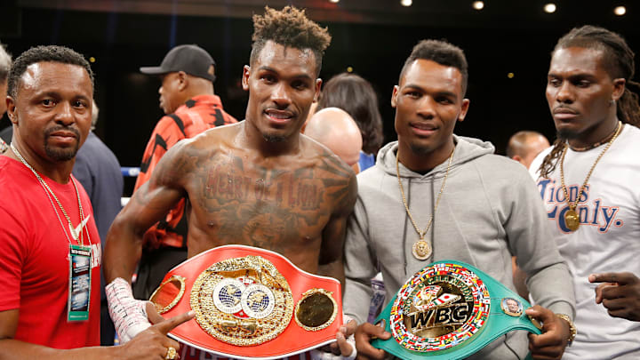 Jermell Charlo y su hermano gemelo Jermall, que también se dedica al boxeo profesional 