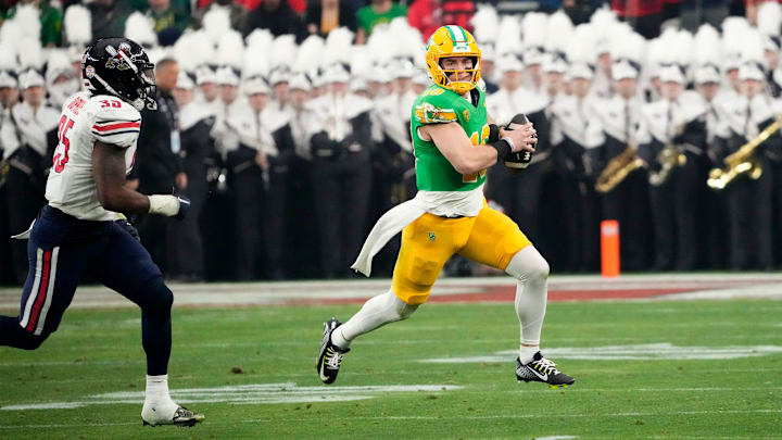 Oregon struck gold in transfer portal with Bo Nix and Dillon Gabriel, producing back-to-back Heisman finalists and a 35-6 record.
