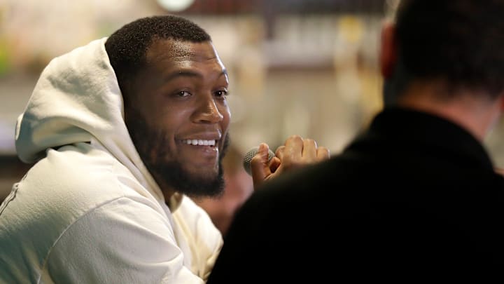 Clark was sent from Green Bay to Dallas in the blockbuster Micah Parsons trade. 