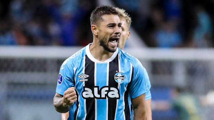 João Pedro marcou o gol do Grêmio na Arena João Pedro marcou o gol do Grêmio na Arena