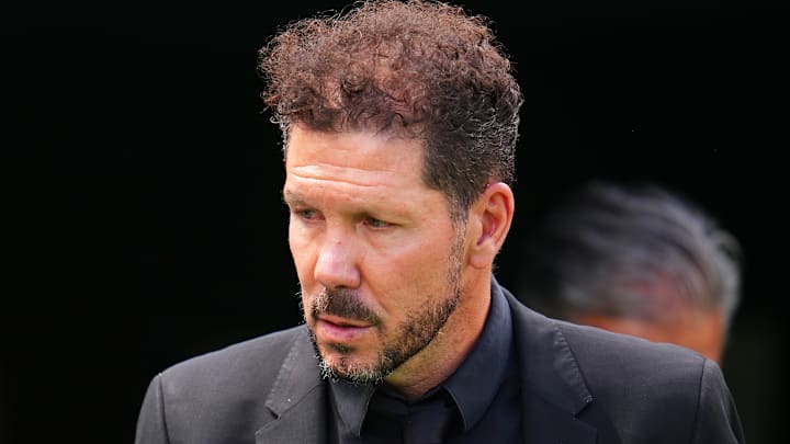 Diego Simeone con el Atlético de Madrid