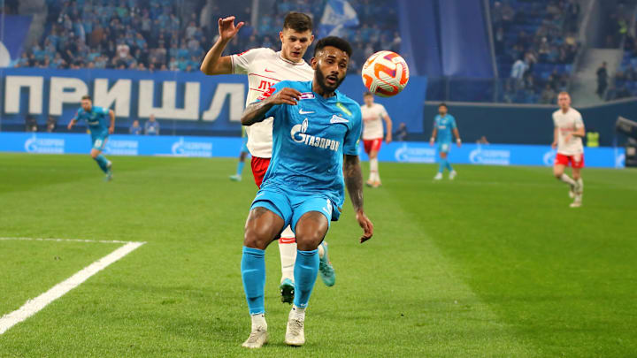 Jogador de 25 anos está no futebol russo desde 2020 Jogador de 25 anos está no futebol russo desde 2020