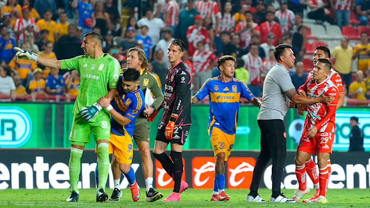 Necaxa v Tigres UANL - Torneo Clausura 2025 Liga MX