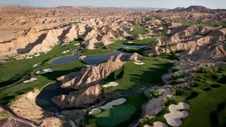 Part of the stunning layout at Wolf Creek Golf Club.