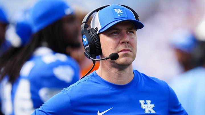 Kentucky head coach Will Stein couldn’t find a second half gameplan to stop Alabama as the Tide rolled past the Cats 45-17 Saturday, Sept. 12, 2026 in Lexington, Kentucky. Kentucky head coach Will Stein couldn’t find a second half gameplan to stop Alabama as the Tide rolled past the Cats 45-17 Saturday, Sept. 12, 2026 in Lexington, Kentucky.