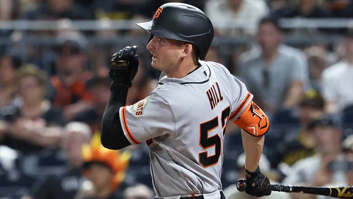 San Francisco Giants center fielder Jonah Cox| Credit: Charles LeClaire San Francisco Giants center fielder Jonah Cox| Credit: Charles LeClaire