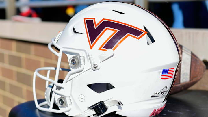 Virginia Tech gave a promising update on the status of a skydiver who collided with the Lane Stadium scoreboard before Saturday's spring game.